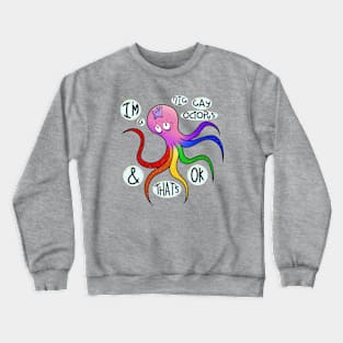 Big Gay Octopus Crewneck Sweatshirt